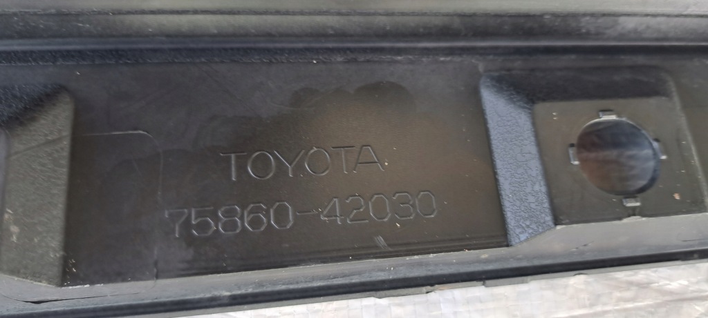 фото №9, Toyota rav4 молдинг порог левая 75860-42030