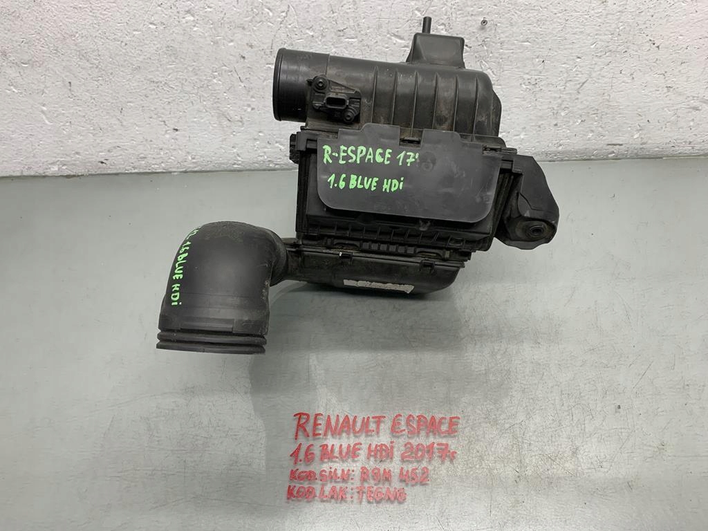 фото №1, Корпус фільтра повітря renault espace v 1.6 bdci 17 r 165007121r