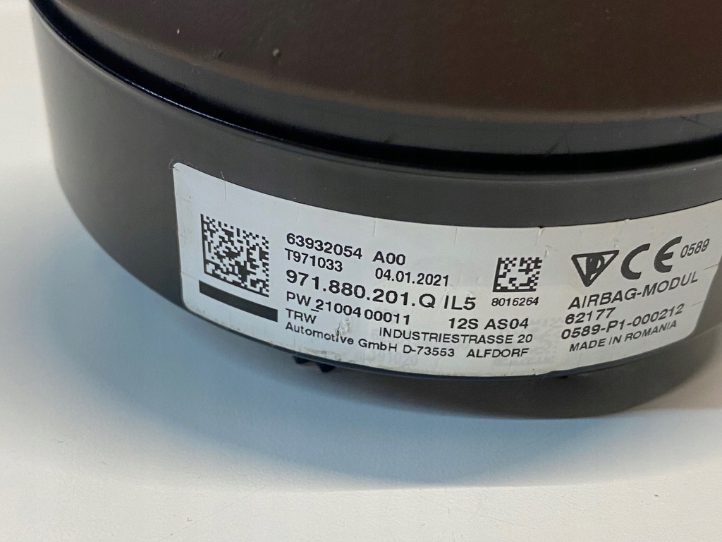 фото №11, Подушка безопасности кожа porsche macan 911 panamera 992 cayenne taycan cayman цвета