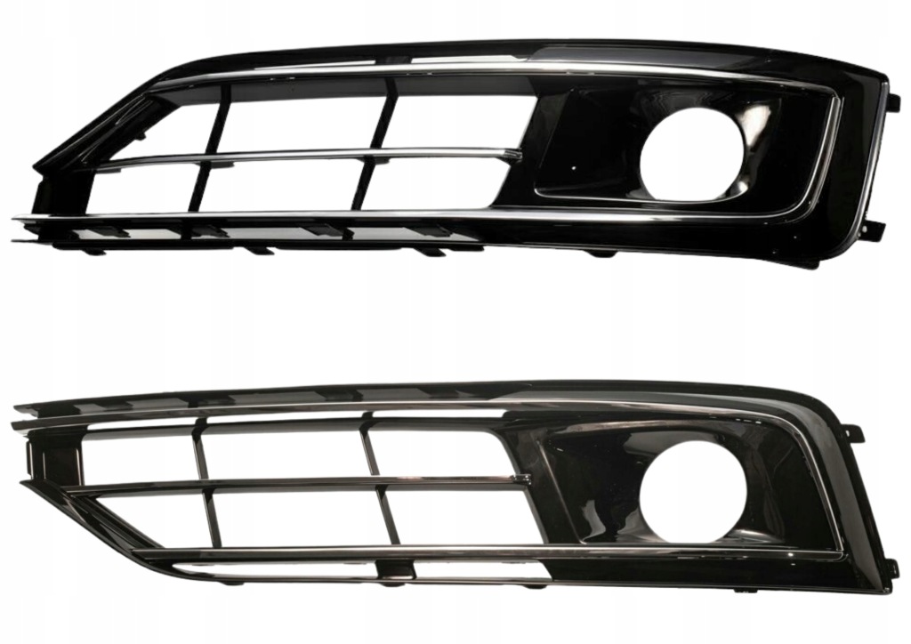 Купить Audi a8 4h0 2013-2017-atrapy решётки бампера с отверстие на радар p+l комплект