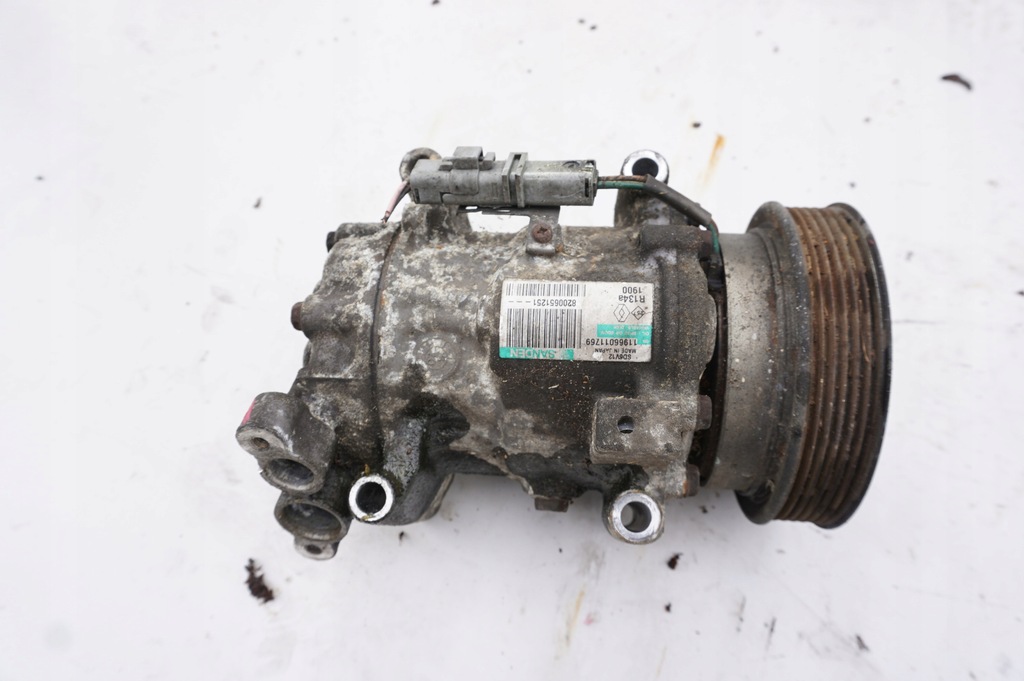 фото №1, Компрессор кондиционера 8200651251 renault clio iii 3 1.5 dci