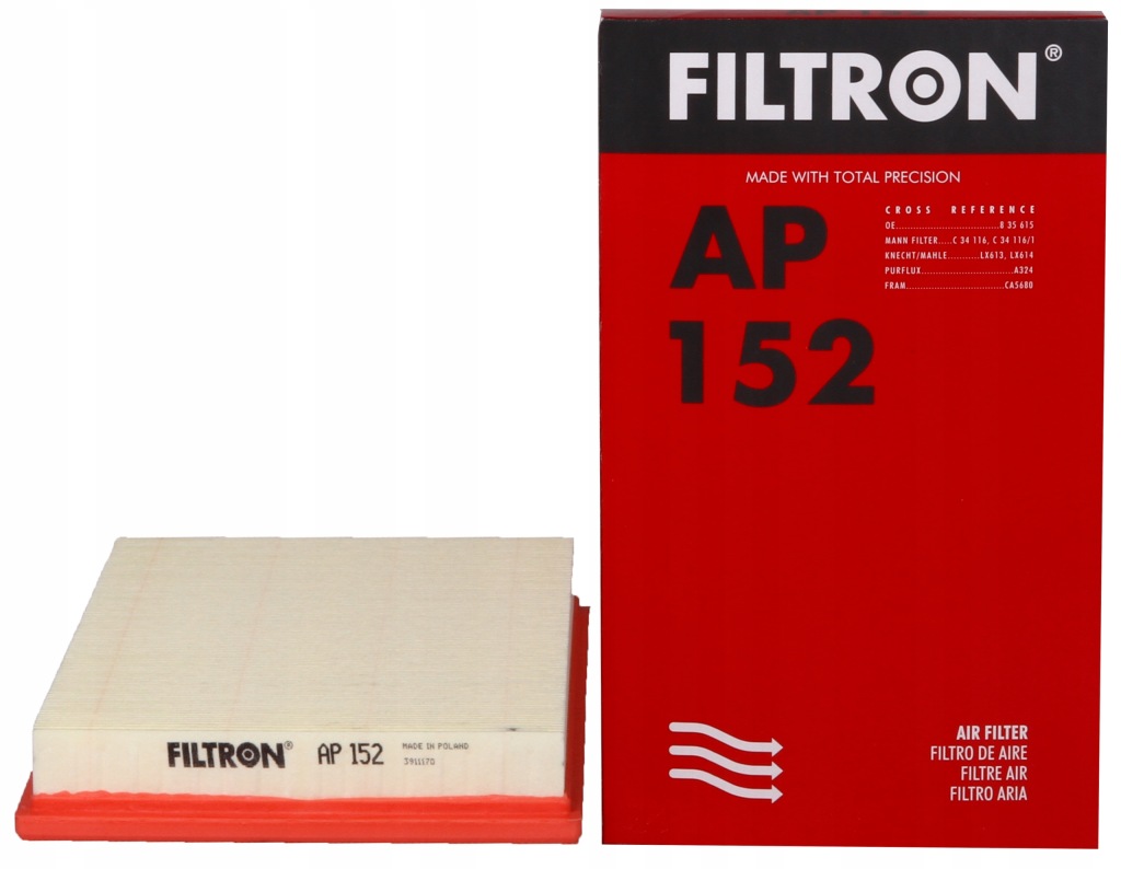 Filtron ap152 фильтр воздуха с Разборки