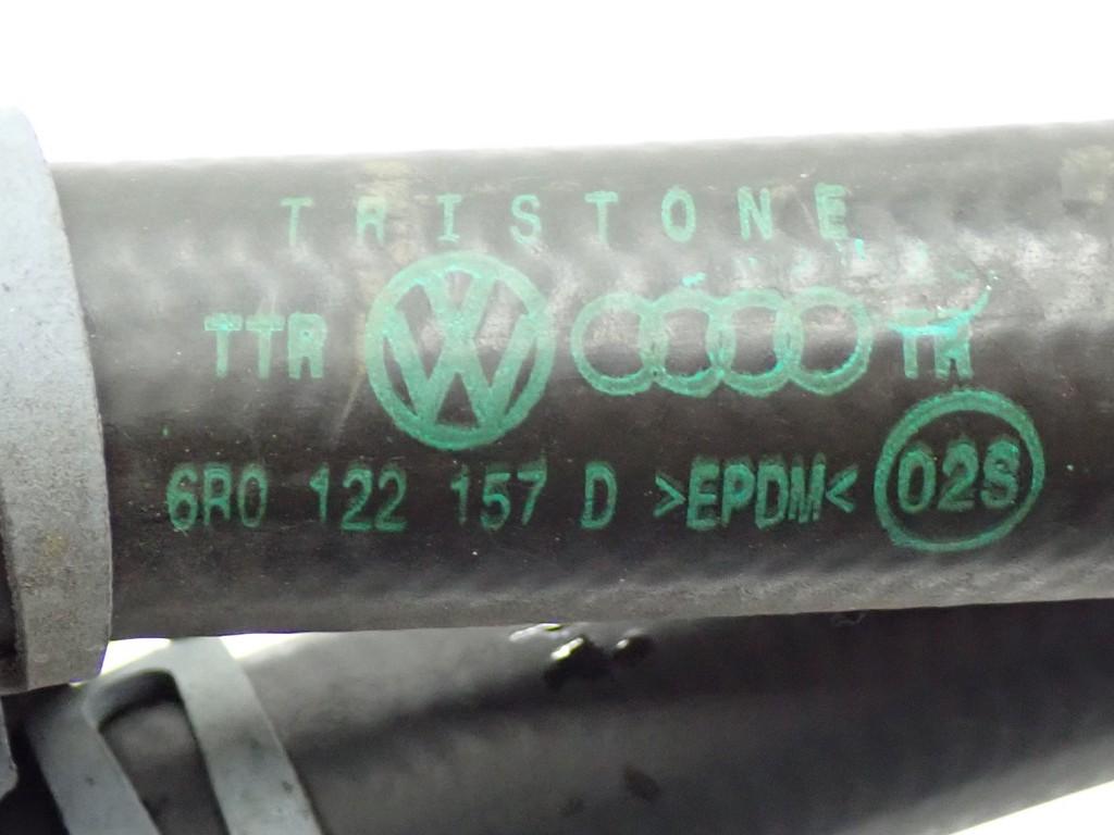 фото №4, Wąż шланг трубка wody 6r0122157d toledo iv skoda rapid 1.2 tsi cbz 15r