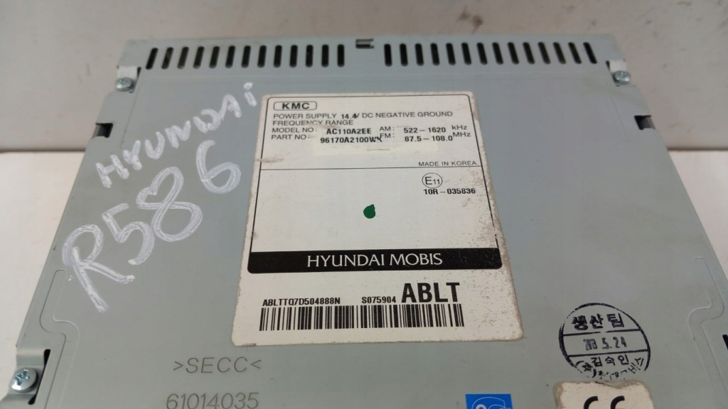 фото №3, Kia ceed ii 2 радио cd 96170a2100wk