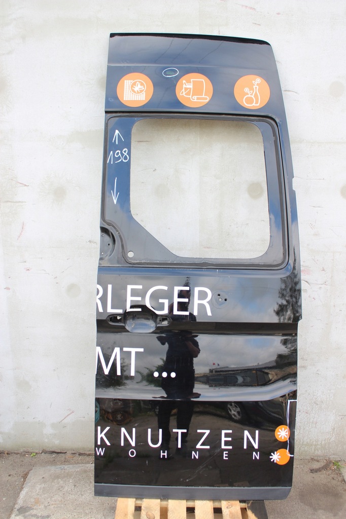 фото №1, Vw crafter ii 7c3 17- man дверь правое задняя 198cm