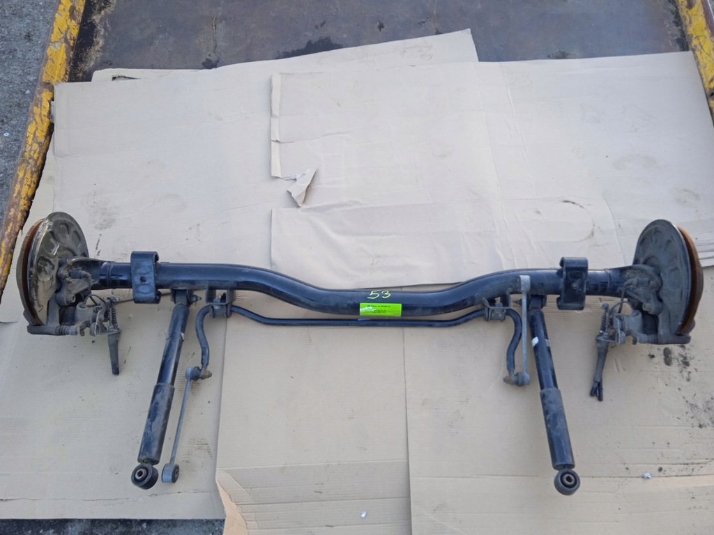 фото №1, Vw caddy 4 iv подвеска балка oś задняя 2k5500051ca