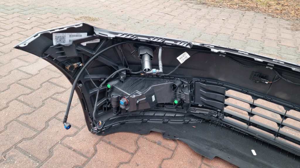 фото №7, Бампер перед vw touran 5ta ii lc9x ксенон омыватель датчики pdcx4 жгут