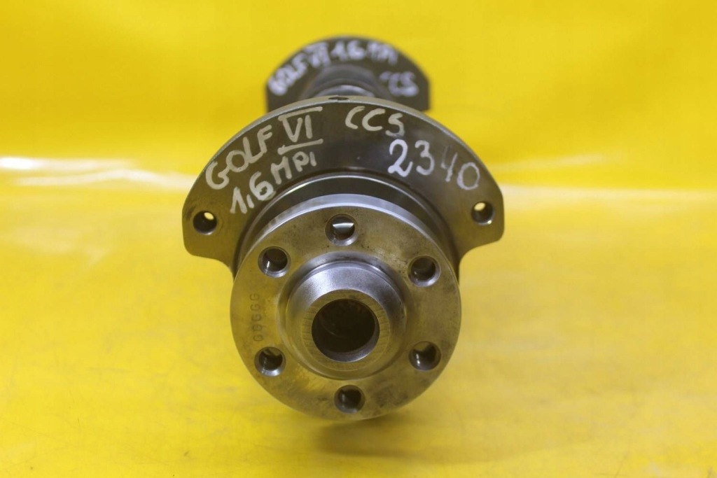 Wał коленчатый vw golf v audi seat skoda 1.6 mpi ccs bse 06ad 06a105209 Оригинал