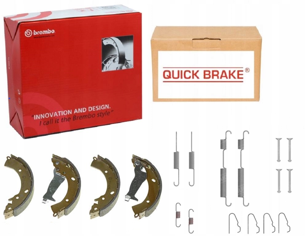 фото №1, Гальмівні колодки гальмівні+ пружини kia rio iii iv