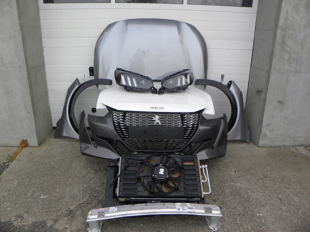 фото №1, Peugeot 208 ii gt капот, бампер. лампи full-led 20-2024 rok