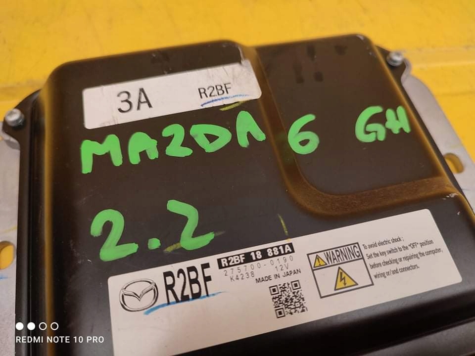 фото №2, Mazda 6 gh бортовий комп'ютер блок керування двигуна 2.2d r2bf