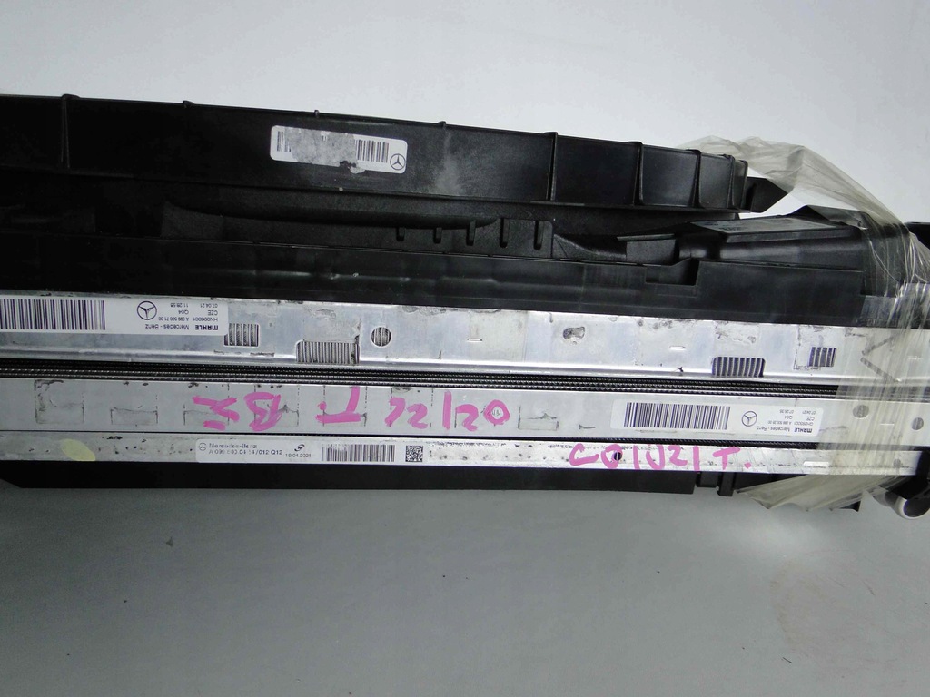 фото №10, Mercedes cls 257 гибрид комплект радиатор вентилируемый