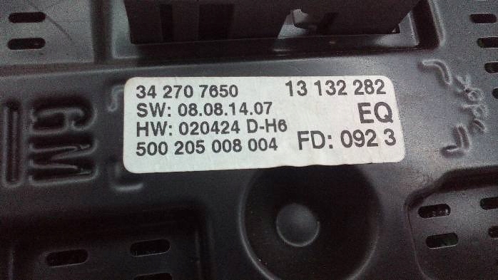 фото №8, Дисплей opel signum 13132282