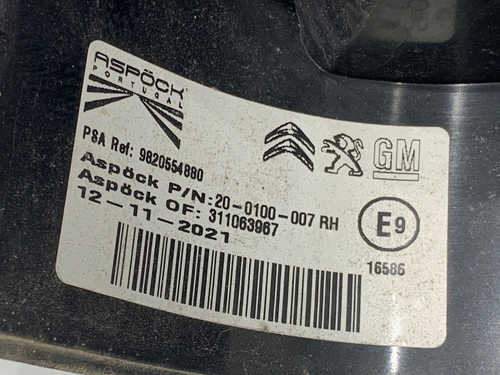 фото №5, Лампа правий задня toyota proace 9820554880 інший