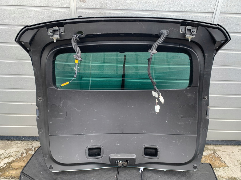 фото №7, Renault scenic iv крышка багажника задняя камера комплектная белый перламутр teqnc 2020