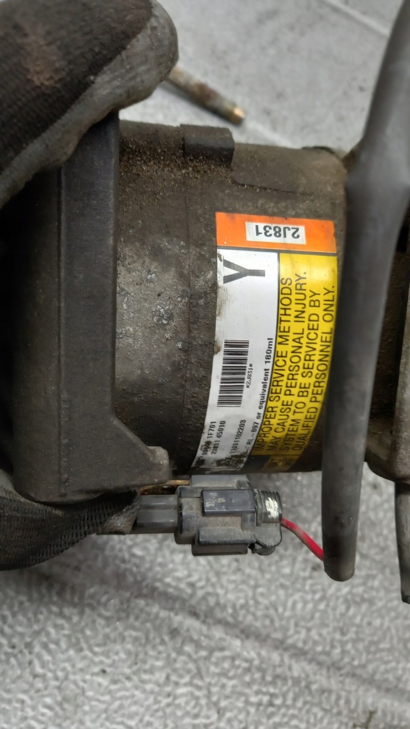 фото №4, Компрессор кондиционера nissan micra k11 98r