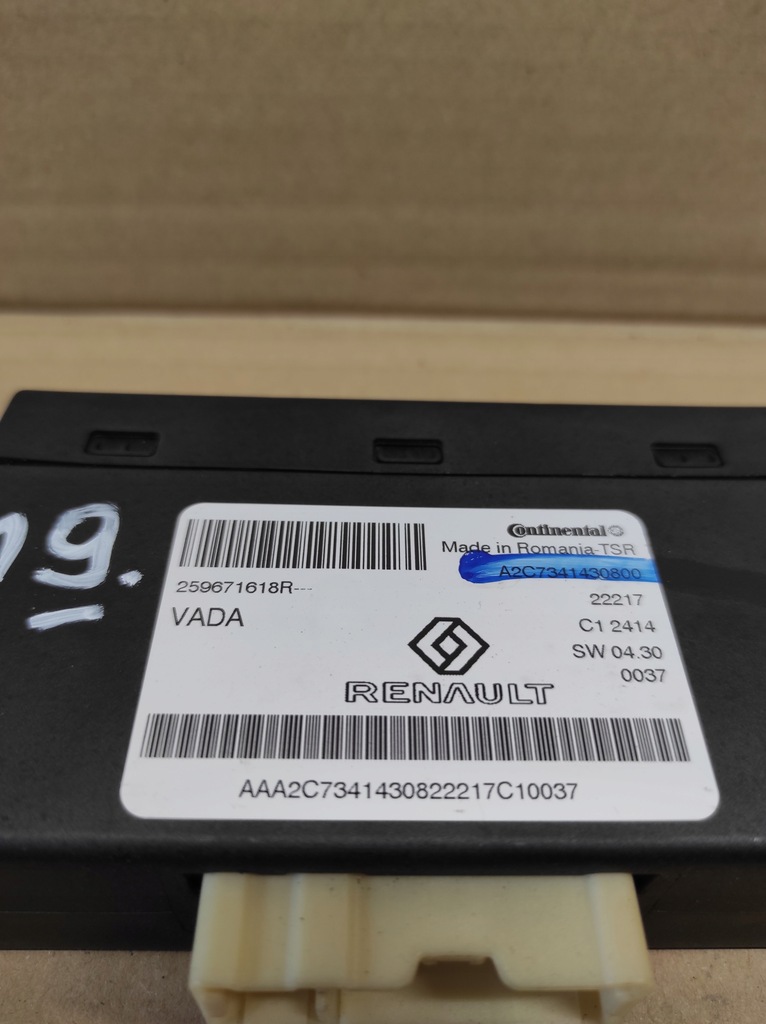 фото №4, Модуль блок керування паркування pdc renault talisman espace v 259671618r