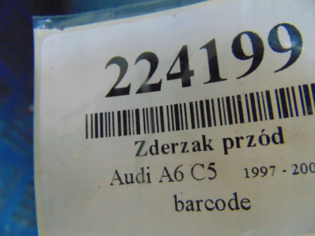 фото №9, Audi a6 c5 sedan бампер перед do покраска код лакокрасочного покрытия ly7w