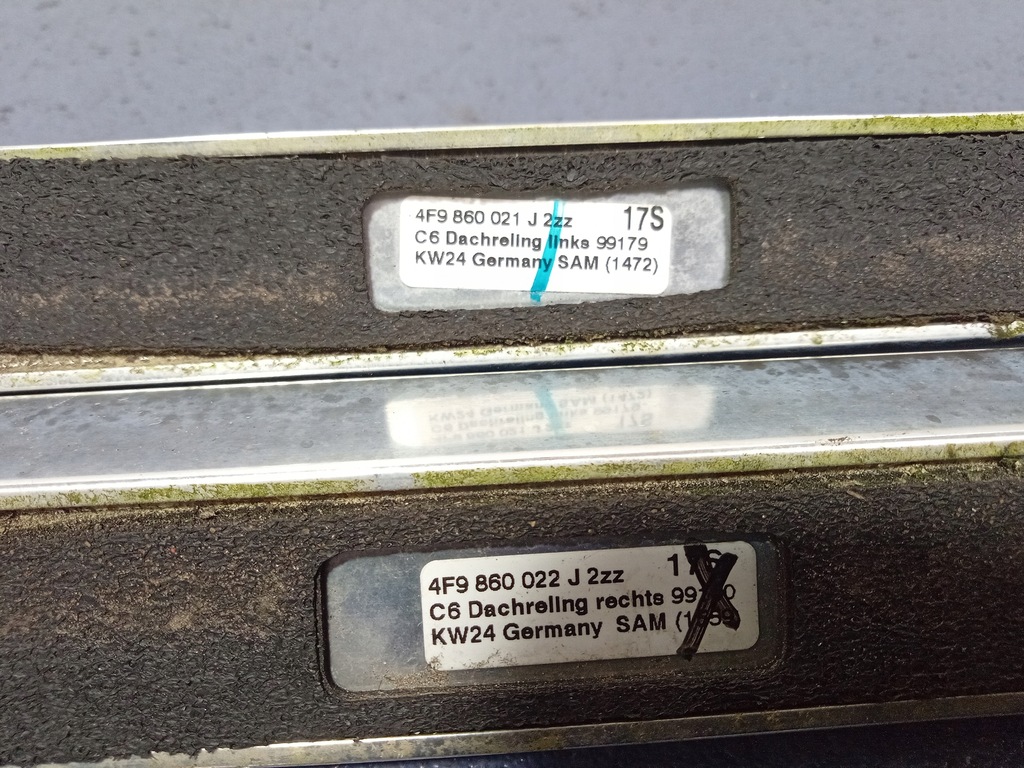 фото №6, Audi a6 c6 avant рейлинги кровельные kpl 4f9860021j