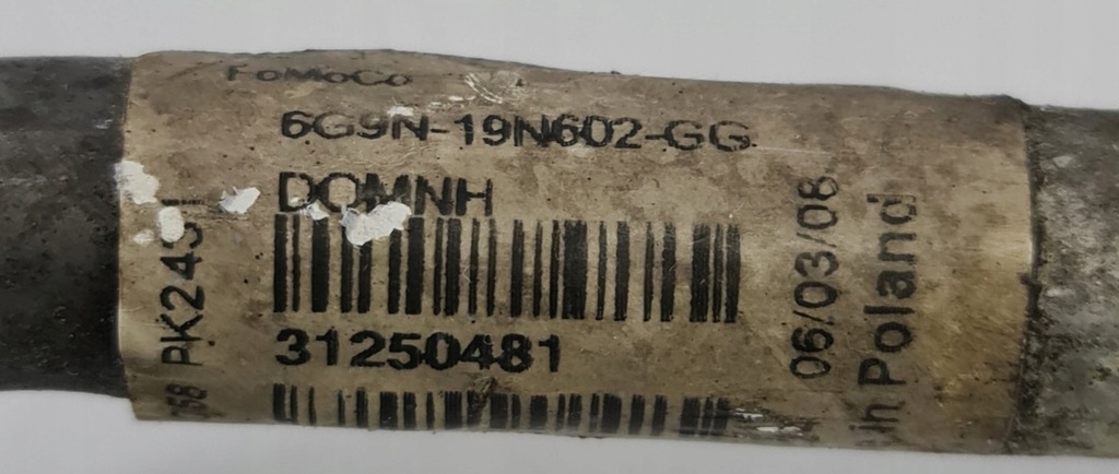 фото №4, Wąż трубка кондиционера volvo xc70 31250481