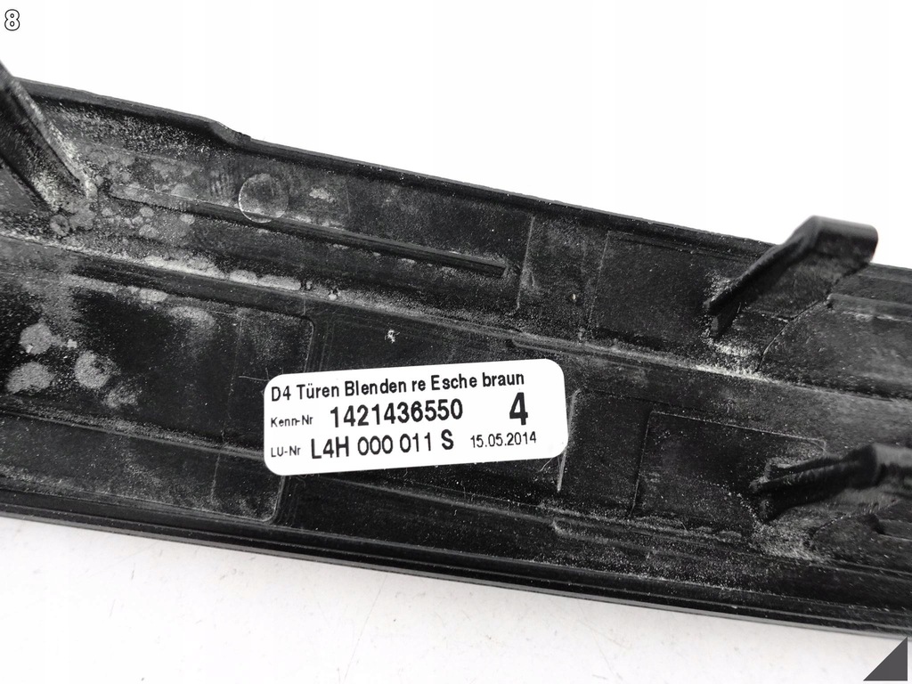 фото №9, Audi a8 s8 4h0 d4 09-17 lift молдинг декоративна dekor двері правих перед gh2