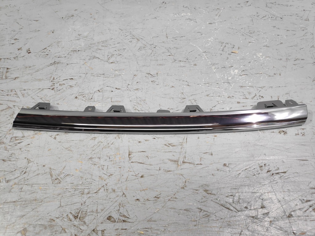 фото №1, Vw caddy 15- молдинг бампера хром левый перед