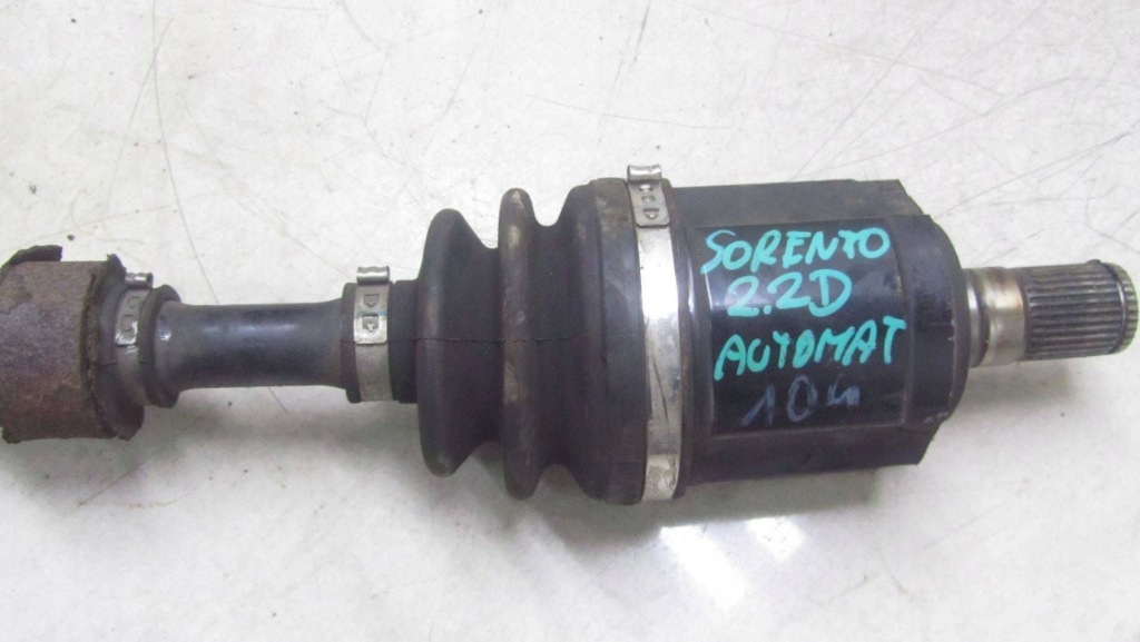 фото №4, Kia sorento ii 2.2 4x4 приводной вал левая перед 49500-2p001