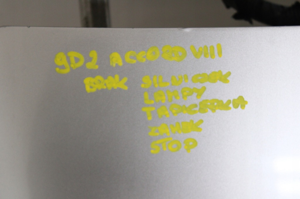 фото №14, Honda accord viii kombi 08r- крышка багажника багажника задняя задняя nh743m