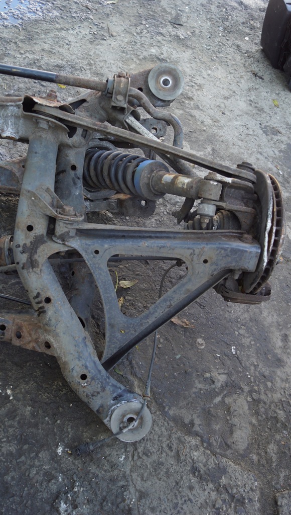 фото №13, Балка подрамник подвеска задняя vw touareg i 7l0500041