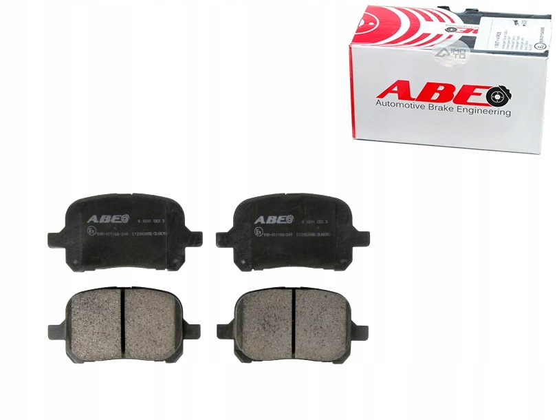 фото №4, Abe c12083abe набір гальмівних колодок гальмівних, гальма дискові