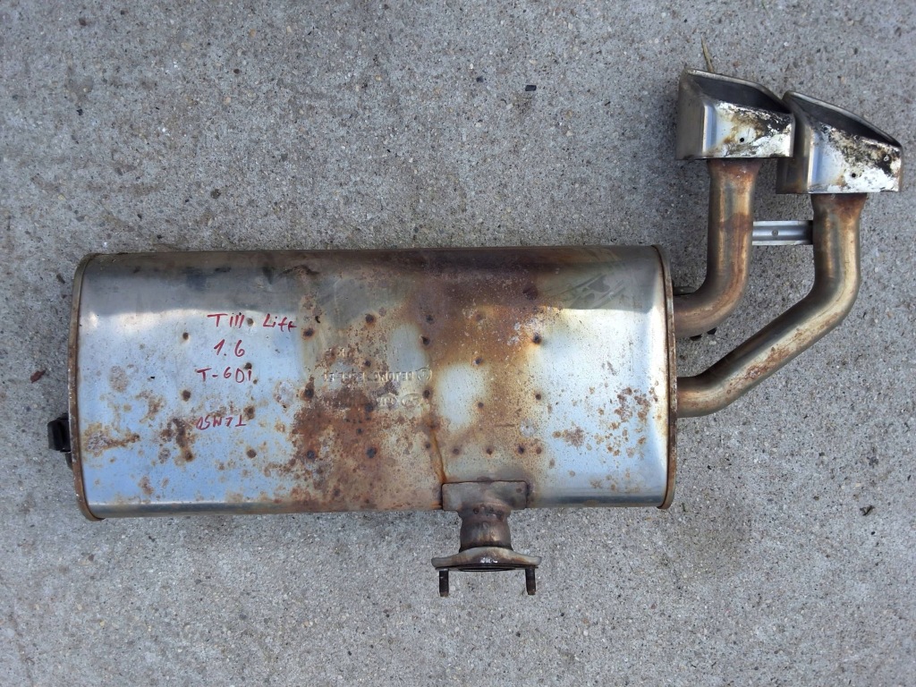 фото №1, Hyundai tucson iii lift 1.6 t-gdi гаситель конечный выхлоп tlm50