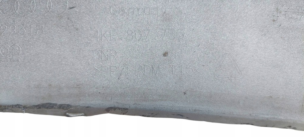 фото №10, Audi e-tron 4ke молдинг бампера спойлер перед 4ke807733