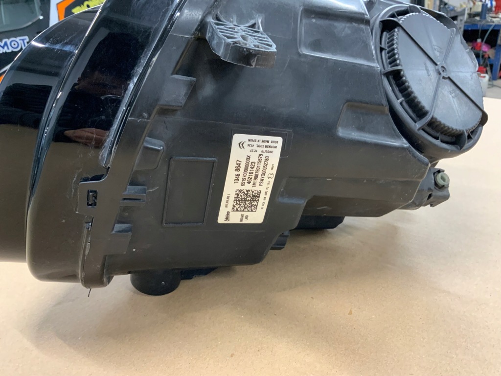 фото №5, Citroen c3 aircross фара правый лампа правая 13468647