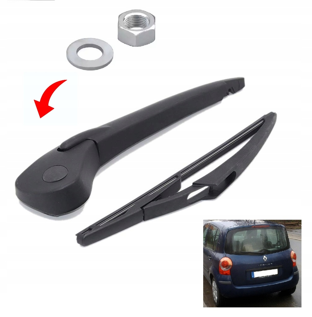 фото №1, Рычаг + дворник щетка задняя renault modus 2004-