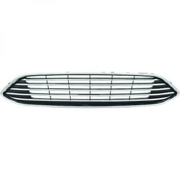 фото №1, Решітка радіатора бампера верхній ford focus 15-18