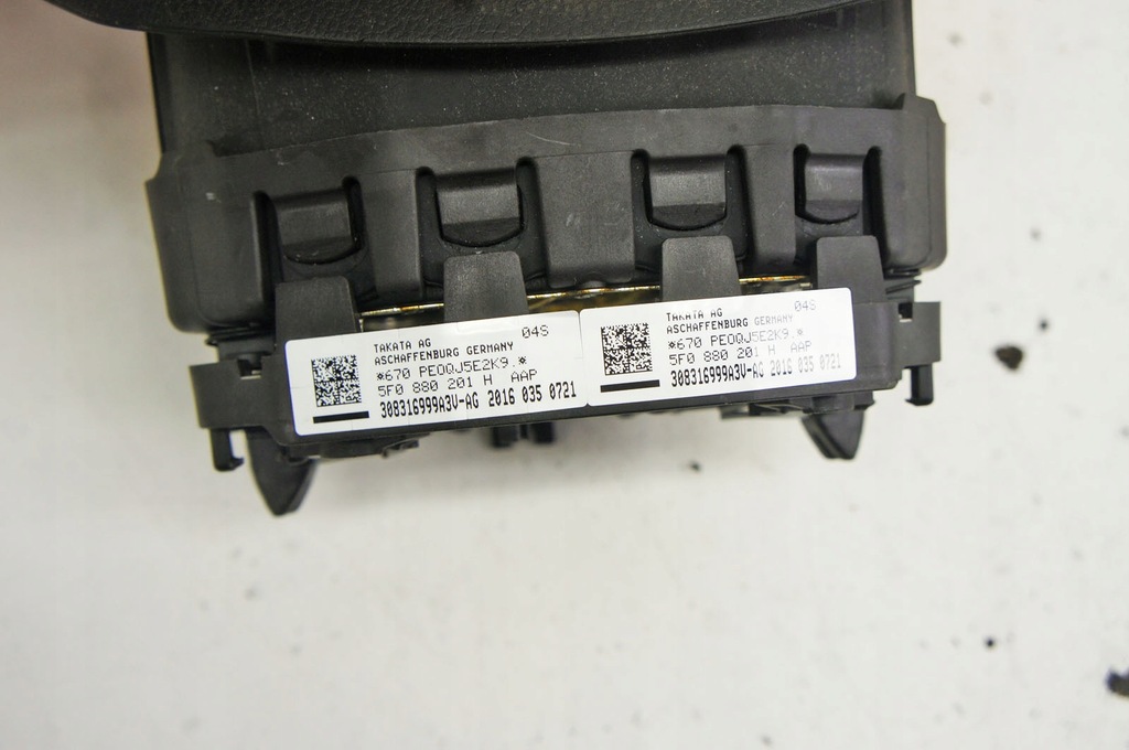 фото №5, Sn002 seat leon iii ^ подушка безопасности подушка руля 5f0880201h