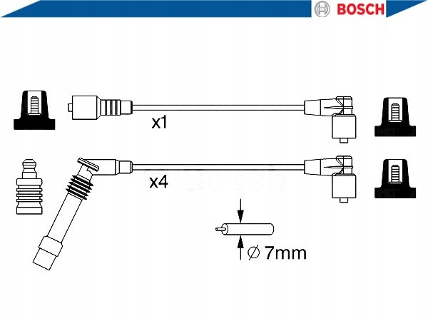 фото №2, Дроти запалювання opel corsa bosch