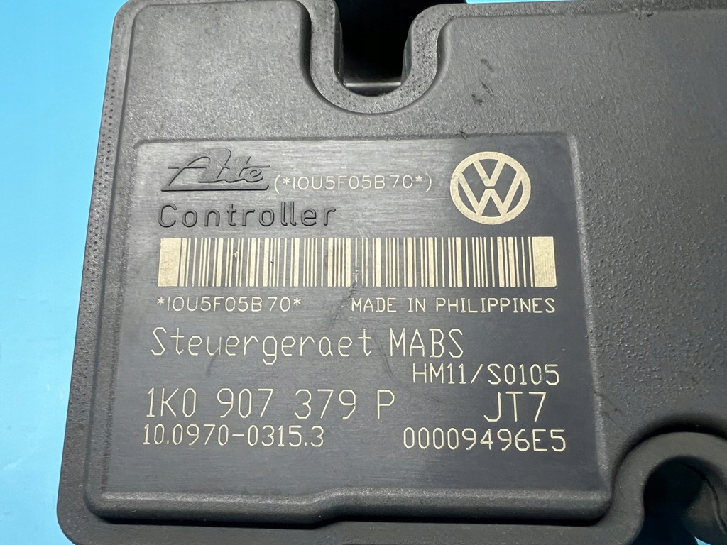 фото №9, Оригинальная насос тормозная abs ate vw seat skoda 1k0907379p 1k0614117j