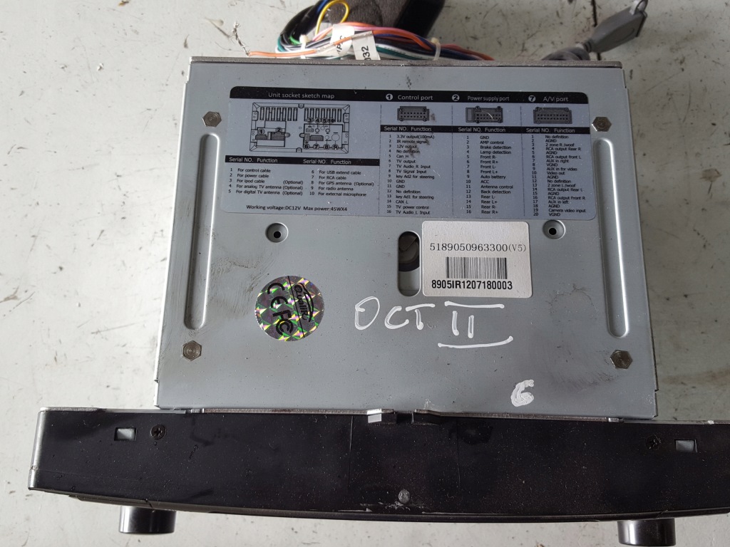 фото №2, Skoda octavia 2 ii 04-12r радио навигация радио