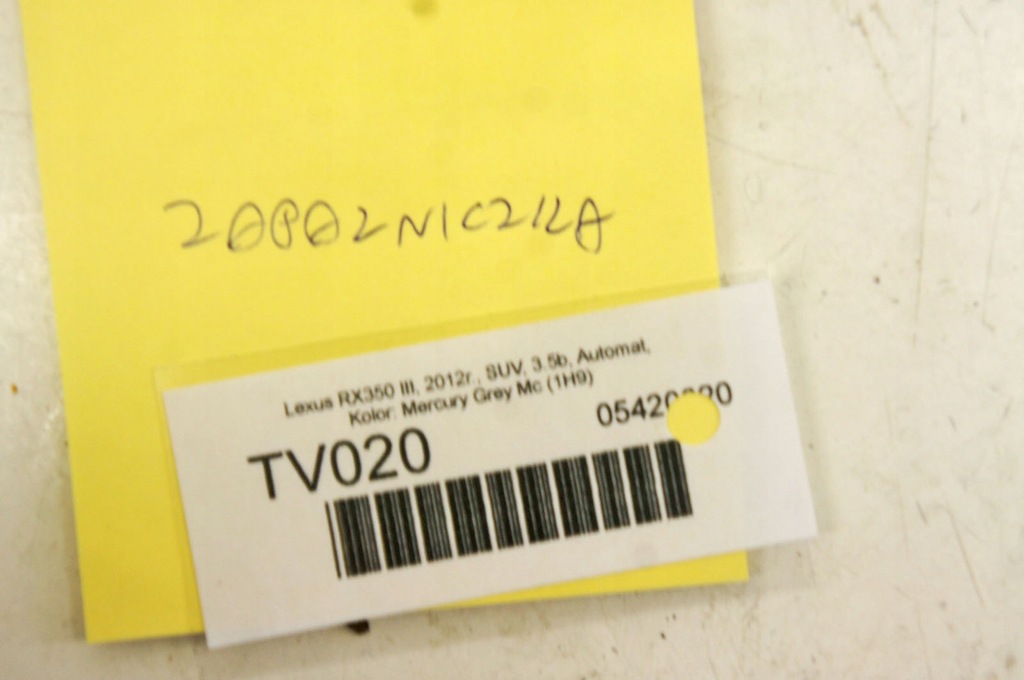 фото №8, Tv020 lexus rx iii разъём прикуривателя заглушка