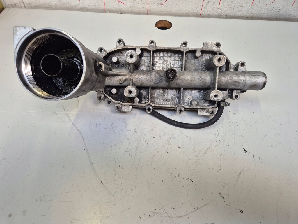 фото №13, Радиатор масла теплообменник тепла основание фильтра bmw e38 e65 740d 4.0d m67