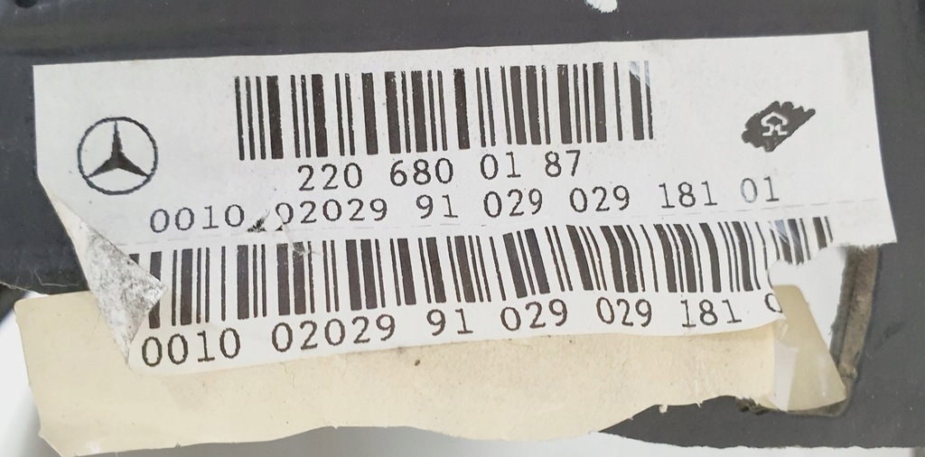 фото №7, Приборная панель приборная консоль mercedes w220 europa