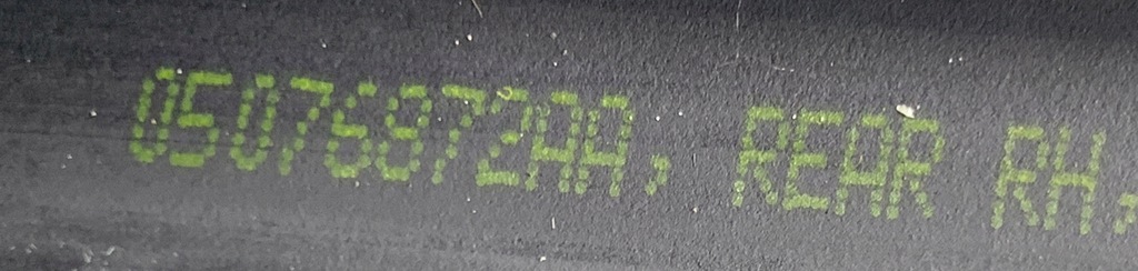 фото №4, Уплотнители дверь правый задняя dodge journey