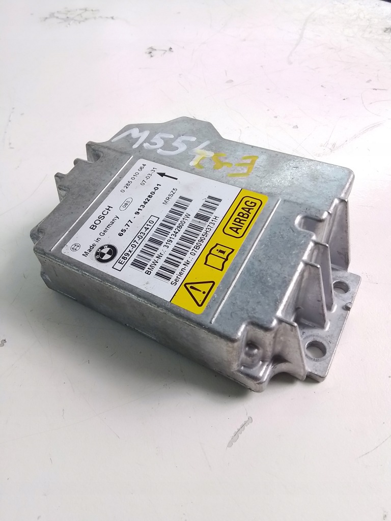 фото №1, M554 модуль датчик подушок подушка безпеки bmw e92 9134280