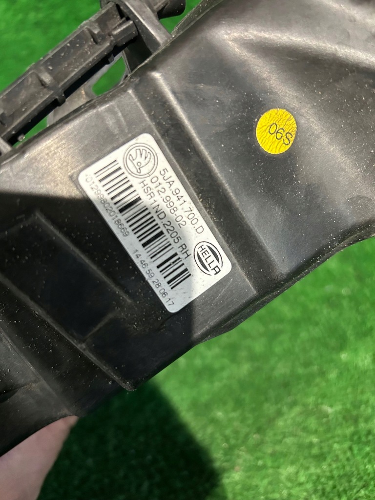 фото №5, Противотуманная фара правый skoda rapid lift