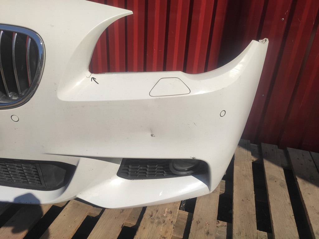 фото №6, Bmw 5 f10 m-pakiet набір бампер перед задня пороги підкрилок a300 alpinweiss