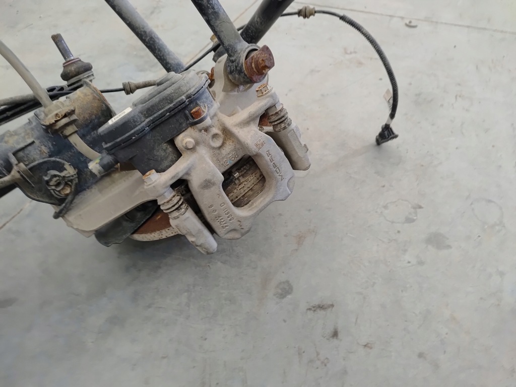 фото №9, Jeep compass 17- поворотный кулак рычаг амортизатор правый задняя 4x4 usa