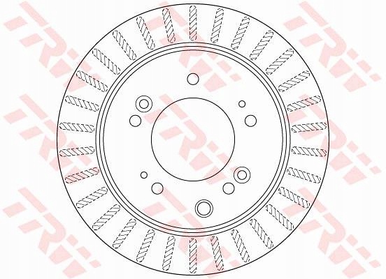 фото №5, Trw диск гальмівна задня kia sorento i df6191s