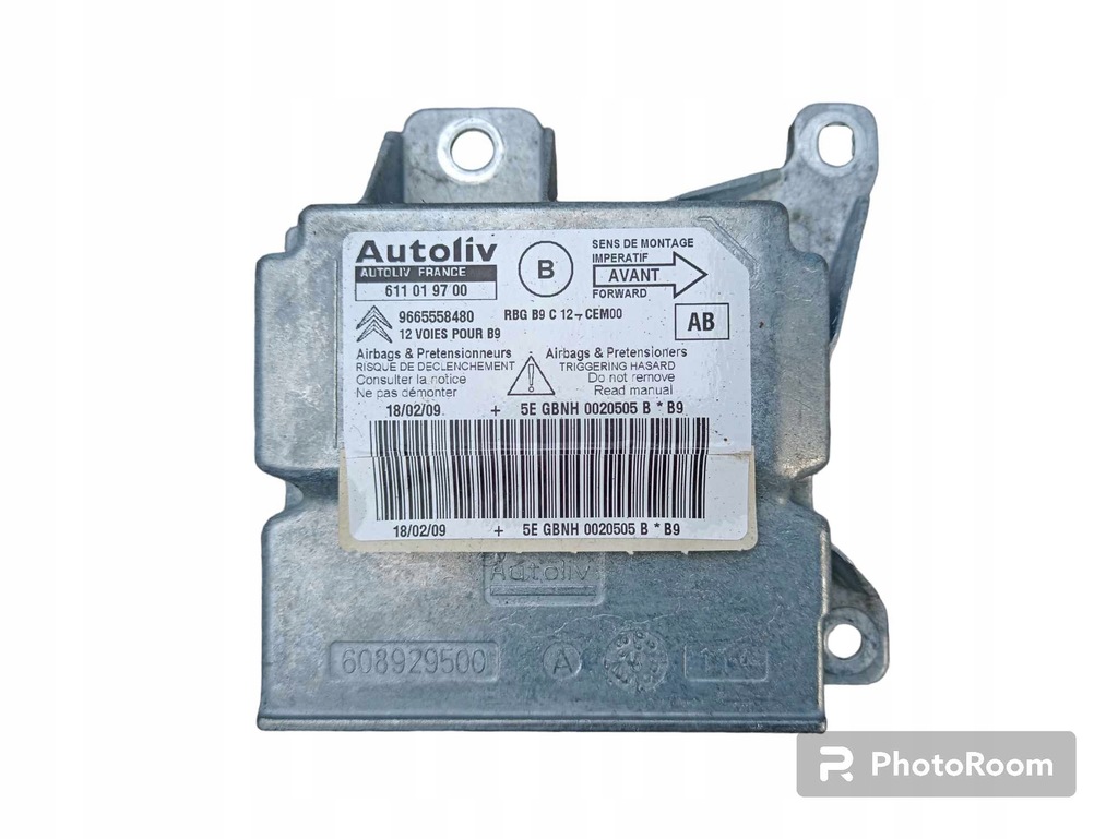 фото №1, Датчик подушка безопасности partner berlingo iii