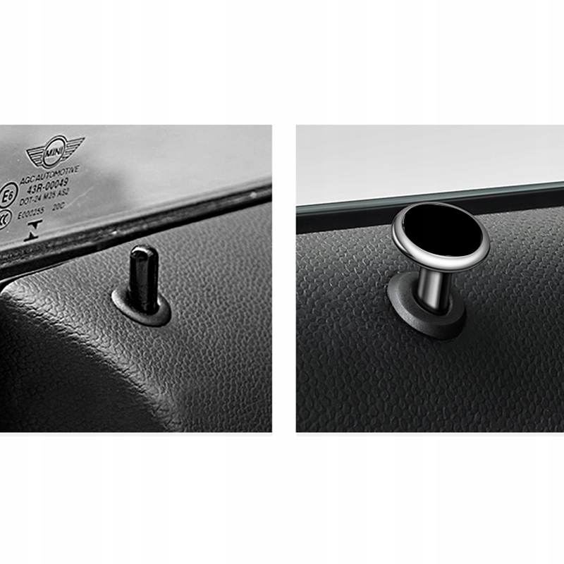 2 кнопка штифт засувка блокування двері mini в Україні